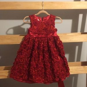 Red Holiday dress